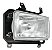 Farol Vw Worker 7-110 8-120 8-150 9-150 Ano 2000 A 2012 - Imagem 2