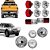 KIT Bloco Farol  Lanternas e Pisca L200 Sport Outdoor Savana 2004 A 2011 - Imagem 1