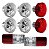 KIT Bloco Farol  Lanternas e Pisca L200 Sport Outdoor Savana 2004 A 2011 - Imagem 7