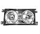 Par Farol Mb 712c 914c 1215c 1318 1418 1718 1720 M1 2324k Cara Chata - Imagem 3