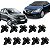 Kit Presilha Parachoque Parabarro Nissan March Sentra - Imagem 1