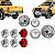 KIT Bloco Farol Lanternas Pisca L200 Sport Outdoor  2004 A 2011 - Imagem 1