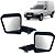 Retrovisor Fiorino 98 99 00 01 02 03 04 A 2013 Sem Controle - Imagem 1