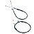 Kit Cabo Freio De Mão Frontier Motor Mwm 2003 A 2007 - Imagem 2