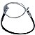 Kit Cabo De Freio Traseiro Ranger 94 95 96 97 Com 3/pçs - Imagem 3