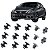 Kit Grampo Presilha Fixador Para-choque Dianteiro Civic 2012 2013 2014 2015 2016 - Imagem 1