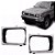 Moldura do Farol Cromada Hilux 4x4 1993 a 2001 - Imagem 1