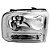 Farol Principal Ford F250 F350 F4000 2006 a 2015 - Imagem 3