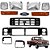 Kit de Frente Farol Pisca Painel Grade F1000 F4000 1996 a 1998 - Imagem 1