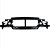 Painel Frontal Suporte da Grade Ranger 2004 a 2008 - Imagem 2