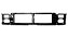 Painel Frontal Suporte da Grade F1000 e F4000 1996 97 1998 - Imagem 2