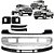Parachoque Dianteiro Cromado F250 F350 E F4000 2006 A 2015 Completo - Imagem 1