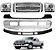 Kit Frente Cromada F250 F350 E F4000 2007 08 09 10 ATÉ 2018 - Imagem 1