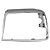 Grade com Emblema e Molduras Kit Cromado F1000 e F4000 1996 a 1998 - Imagem 3