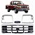 Grade com Emblema e Molduras Kit Cromado F1000 e F4000 1996 a 1998 - Imagem 1