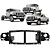Painel Frontal Suporte da Grade F250 F350 e F4000 2006 a 2015 - Imagem 1