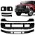 Parachoque Dianteiro Preto F250 F350 E F4000 2006 A 2015 Completo - Imagem 1