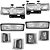 Kit Farol E Pisca Cristal Silverado 1997 a 2004 - Imagem 2