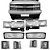 Kit Farol E Pisca Cristal Silverado 1997 a 2004 - Imagem 1