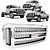 Grade Dianteira Cromada F250 F350 F4000 2006 a 2015 - Imagem 1