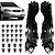 Kit De Presilhas Do Parabarro Toyota Corolla Etios Hilux / 2 lados - Imagem 4