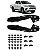 Parabarro Dianteiro Toyota Hilux 2016 17 20 até 2023 Com Presilhas - Imagem 1