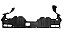 Protetor Inferior do Motor com Grampos Honda Civic 2007 a 2011 Parabarro Central - Imagem 6