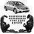 Jogo de Protetor Inferior do Motor e Parabarro com Grampos Honda Civic 2007 a 2011 - Imagem 1