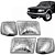 Kit de Farol Principal e Pisca Lanterna Dianteira Cristal Ford Ranger 1994 a 1997 - Imagem 1
