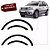 Moldura do Parachoque / Paralama Ford Ecosport 2004 a 2012 - Cor Preta com Kit Fixação - Imagem 2