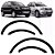 Moldura do Parachoque / Paralama Ford Ecosport 2004 a 2012 - Cor Preta com Kit Fixação - Imagem 1