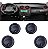 Kit com 4 Difusor Saida de Ar Preto Ford Ka 2008 a 2012 - Imagem 2