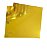 Papel Laminado Dourado - Pct 20 Fls 30x30 Metallik - Imagem 2