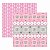 Folha Scrapbook Dupla Face Disney Toke e Crie Baby Minnie 1 Forminhas e Toppers - 19318 - Imagem 1