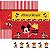 Folha Scrapbook Dupla Face Disney Toke e Crie Mickey Mouse Cenário e Bandeirolas - 19306 - Imagem 1
