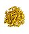 Mini Prendedor Madeira Amarelo 2,5cm com 100un - Imagem 1