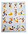 Adesivo Papel Disney Mickey Pluto Pateta Donald Atividades Grande 20x25cm Y463 FA - Imagem 1