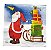 Guardanapo Decoupage Natal Papai Noel com Trenó 234 com 4 unidades - Imagem 1