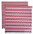 Folha Scrapbook Multitons Vermelho Chevron 13359 Toke e Crie - Imagem 1