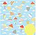 Folha Scrapbook Oficina do Papel Nas Nuvens Pipas 0199100 - Imagem 1