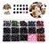 Kit Olhos e Focinhos 560 Peças para Amigurumi e Pelúcia Lanmax - Imagem 1