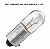 LAMPADA DOS INSTRUMENTOS DO PAINEL 6V - INSTRUMENT DASH PANEL LIGHT BULB - 6 VOLT - Imagem 1