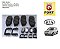 PASTILHA DIANTEIRA KIA SPORTAGE / HYUNDAI i30; iX35; TUCSON; SONATA - Imagem 1