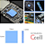 Isolante Térmico Folha de Silicone, Resistência a Alta Temperatura, Placa Mãe, CPU, IC, Reparação GPU (Kit 20 Unidades) - Imagem 1