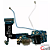 Flex Dock de Carga + entrada P2 e Cabos Coaxial Sinal Samsung S8 G950F Original Retirado - Imagem 1
