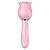 VIBRADOR 2 EM 1 ROSA COM PULSAÇÃO E VIBRAÇÃO CARMIM SI - Imagem 6