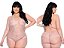 BODY RENDA BICOLOR PLUS SIZE HOT LOVE - Imagem 4