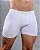 CUECA BOXER BRANCA EM MICROFIBRA SEM COSTURA SEAMLESS DG - Imagem 1