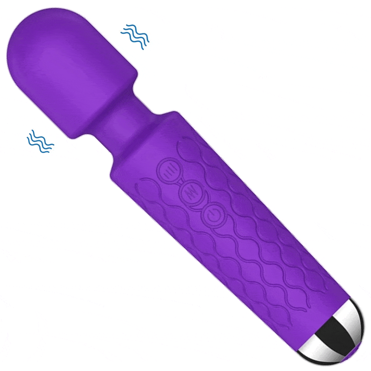 VIBRADOR VARINHA MAGICA COM 20 MODOS DE VIBRAÇÃO RECARREGÁVEL SI - Imagem 8