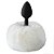 PLUG ANAL PEQUENO EM SILICONE COM RABO COELHO POMPOM - Imagem 5
